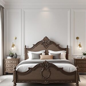 Victorian bedroom bed VBB 1