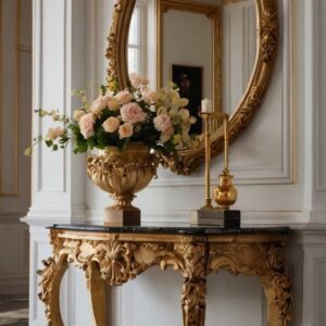 Victorian console mirror set VLAC 15