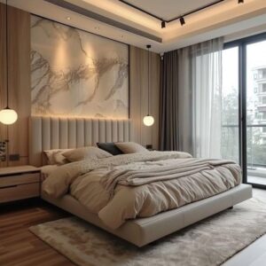 Modern bedroom bed MBB 1