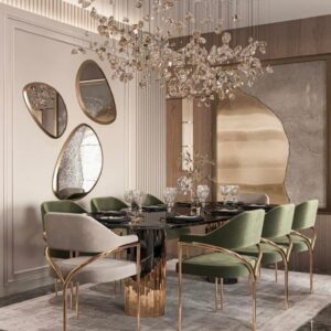 Modern dining table set MDD 2