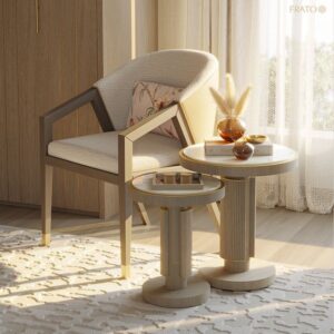 Modern pedestal table MLAP 4